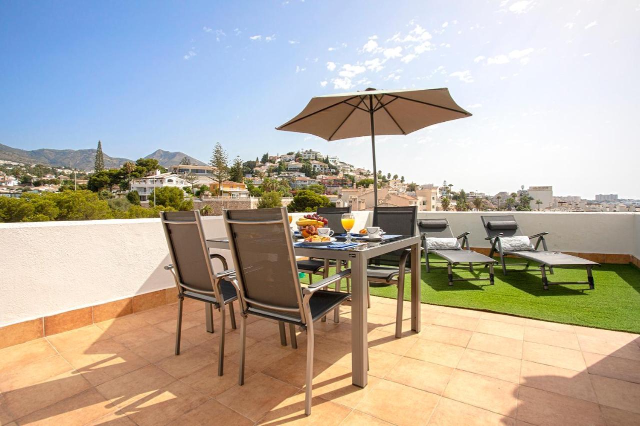 Atico Frente Al Mar - Vistas, Piscina, Terrazas, Parking! Apartment Benalmadena Exterior photo